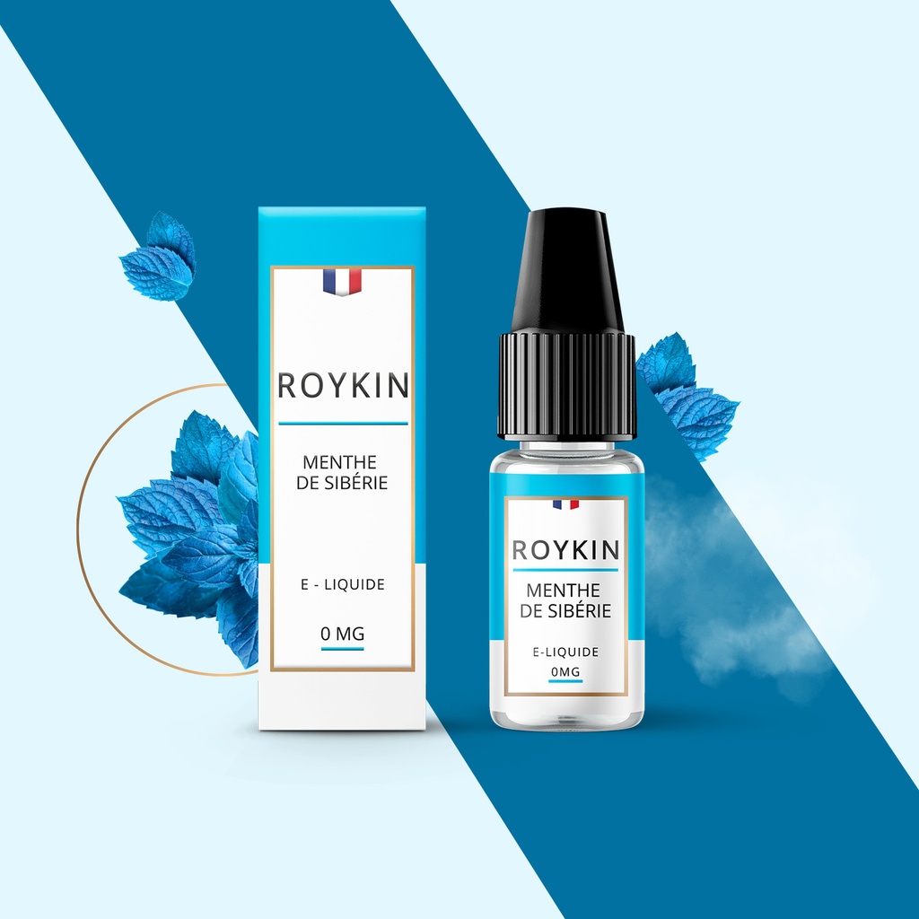 [002775-4887] Menthe de Sibérie 10ml - Roykin (0mg/ml)