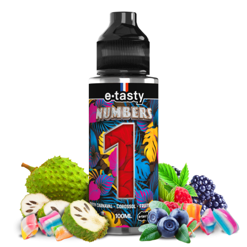[004258] Numbers1 100ml - e.TASTY