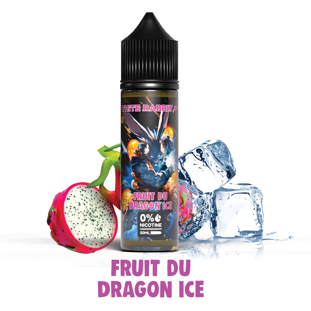 [004522] Eliquide Dragon Fruit Ice 50ml - White Rabbit