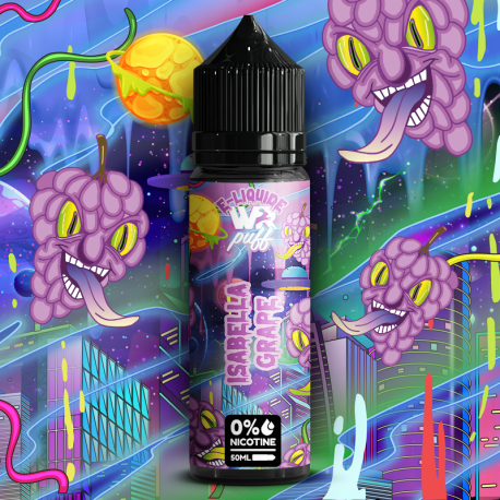 [004529] E-liquide Isabella Grape 50ml - White Rabbit