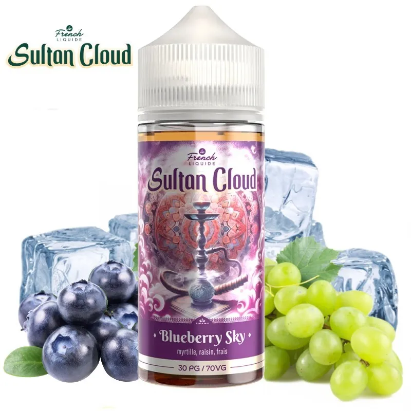 [004636] Blueberry Sky 100ml - Sultan Cloud
