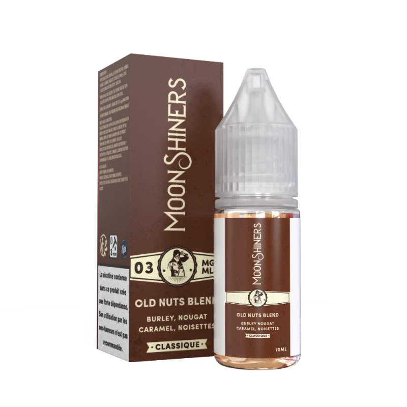 [003769-7276] Old Nuts Blend 10ml - Moonshiners (3mg/ml)