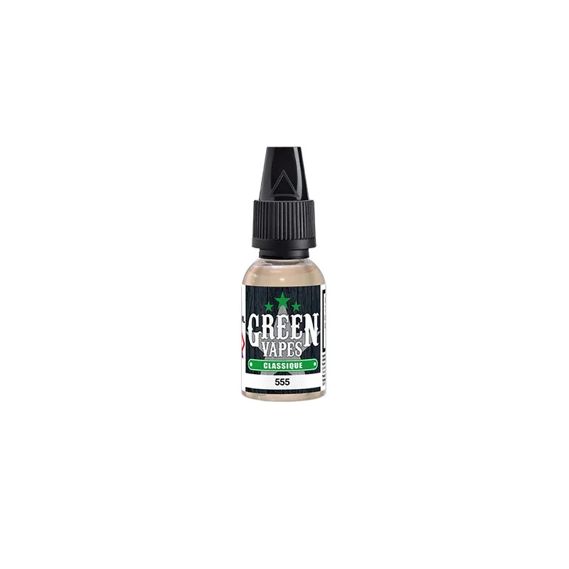 Classic 555 10ml - Green Vapes (0mg/ml)