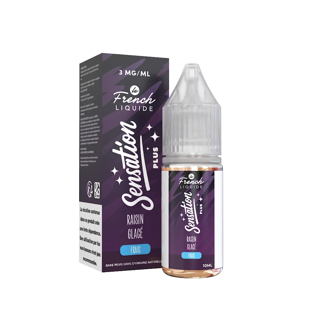 Raisin Glacé 10ml - SENSATION (3mg/ml)