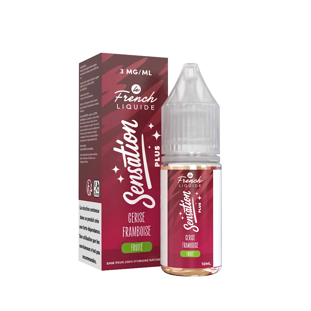 Cerise Framboise 10ml - SENSATION (3mg/ml)
