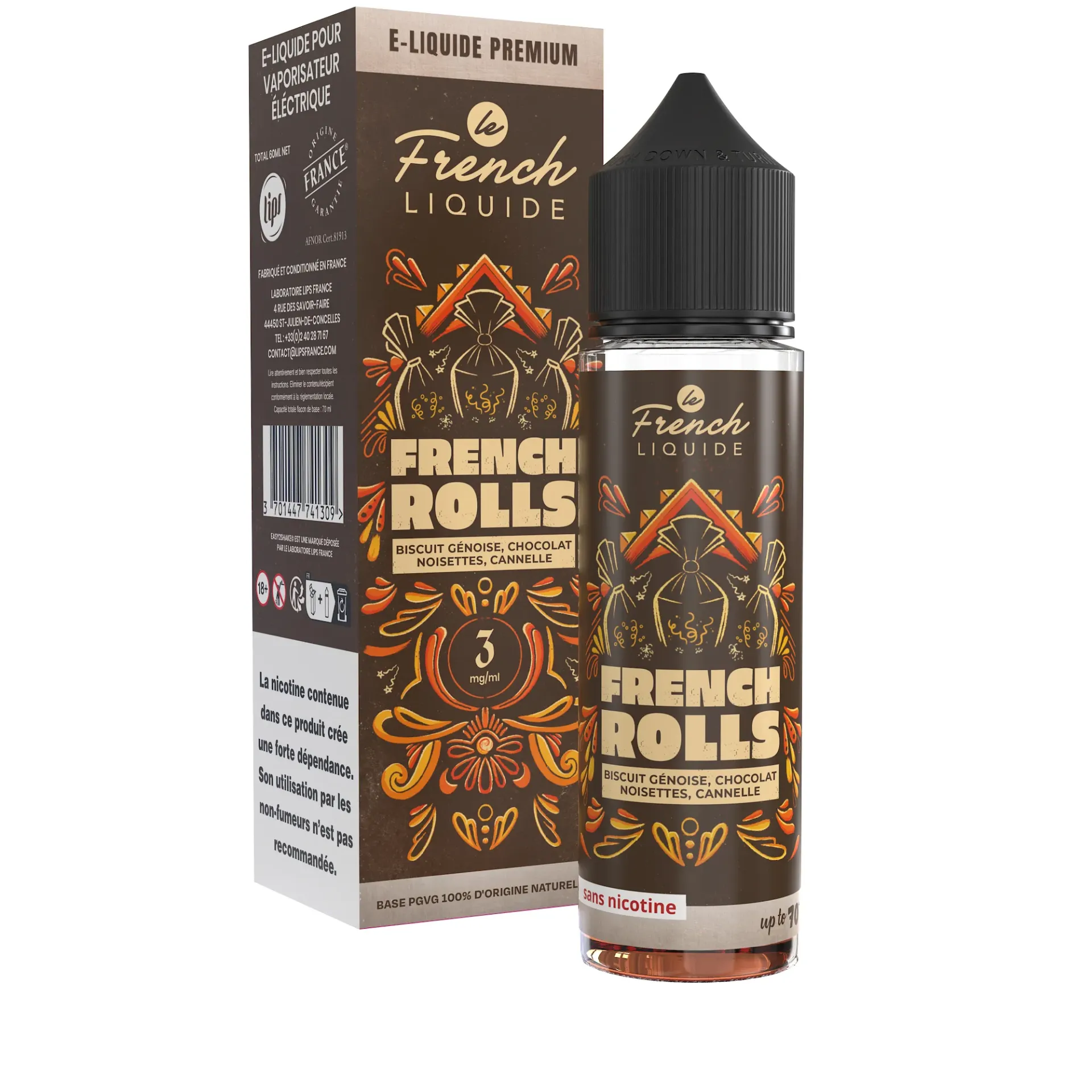 French Rolls 50ml - Le French Liquide