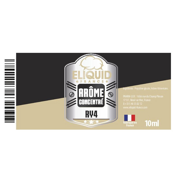 [000627] Concentré Classic RY4 - ELIQUID FRANCE